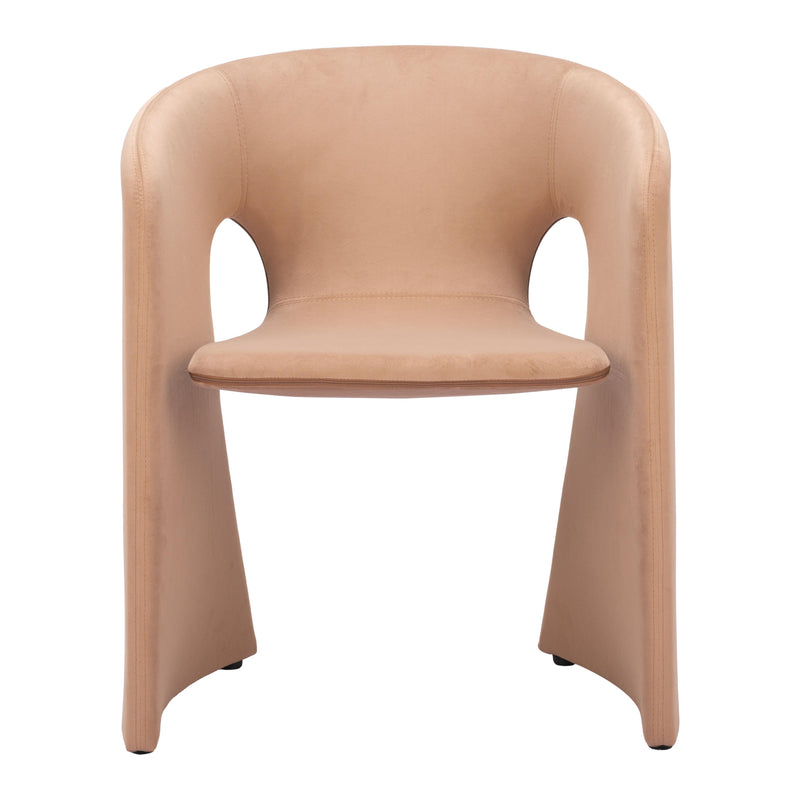 Zuo Rosyth 110125 Dining Chair - Tan IMAGE 3