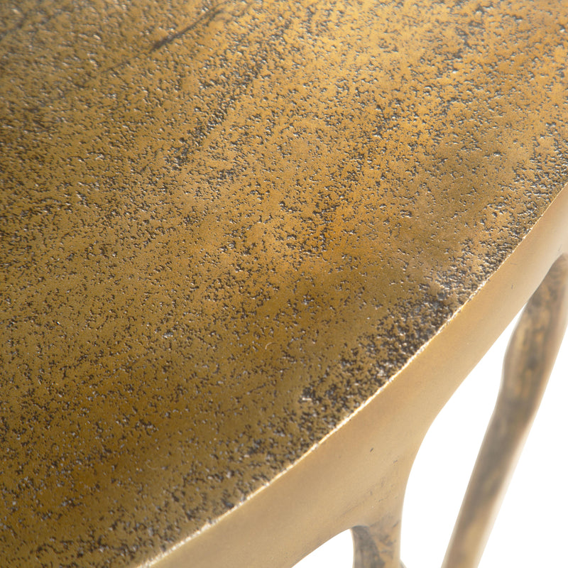 Zuo Drip 110150 Coffee Table - Antique Brass IMAGE 4