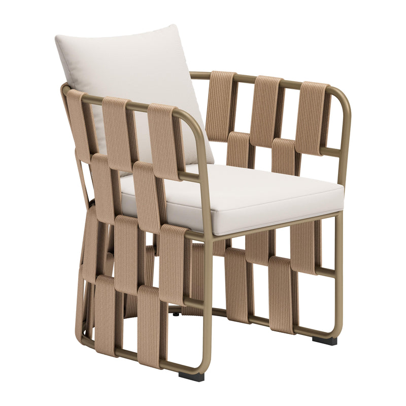 Zuo Quadrat 704012 Dining Chair - White IMAGE 1