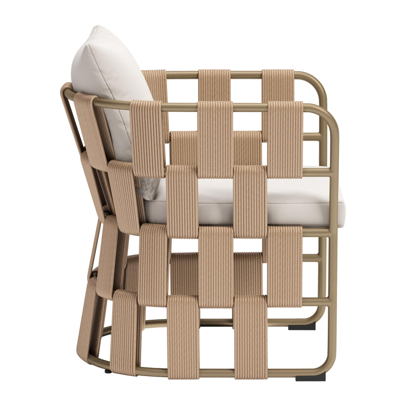 Zuo Quadrat 704012 Dining Chair - White IMAGE 2