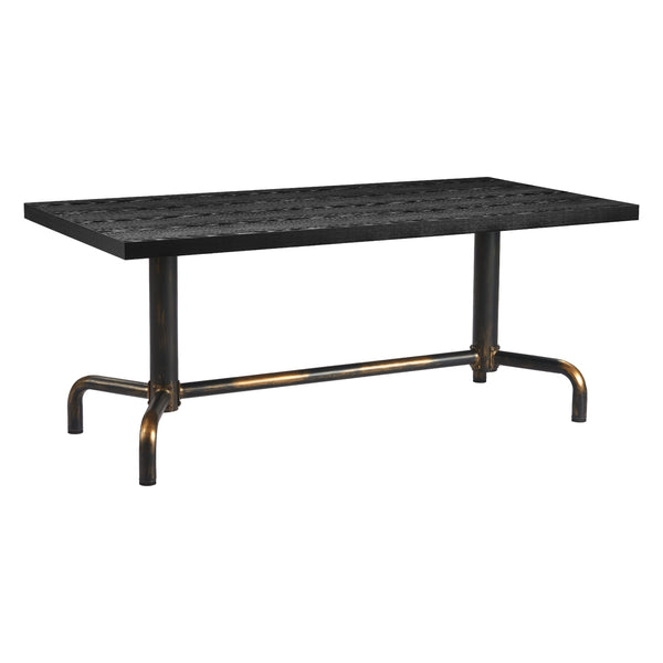Zuo Neum 110022 Dining Table - Black IMAGE 1