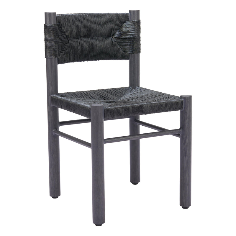 Zuo Iska 704049 Dining Chair - Black IMAGE 6