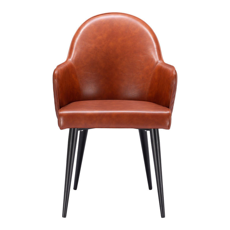 Zuo Silloth 110121 Dining Chair - Brown IMAGE 3
