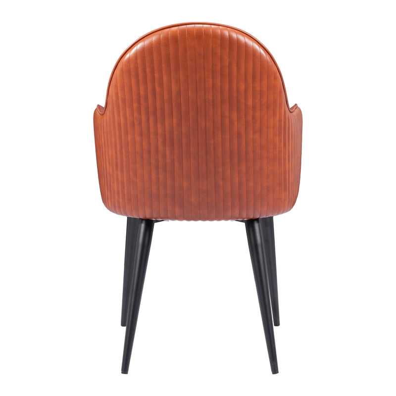 Zuo Silloth 110121 Dining Chair - Brown IMAGE 4