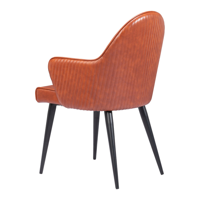 Zuo Silloth 110121 Dining Chair - Brown IMAGE 5