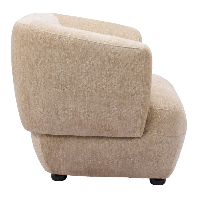 Zuo Bekker 110007 Accent Chair - Golden Beige IMAGE 2