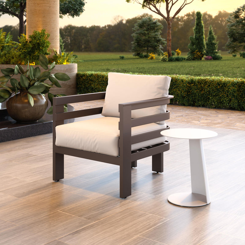 Zuo Bal Harbor 704040 Armchair - White IMAGE 10