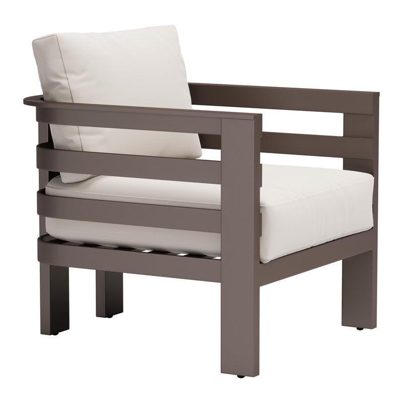 Zuo Bal Harbor 704040 Armchair - White IMAGE 6