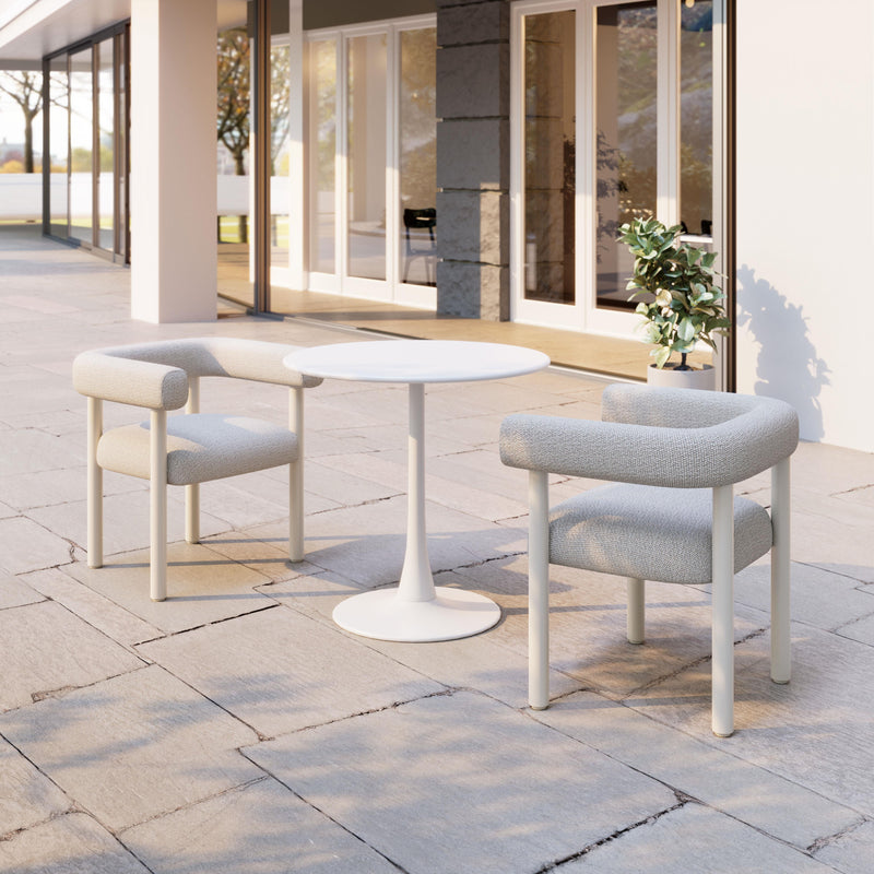 Zuo Soleil 704038 Dining Table - White IMAGE 6