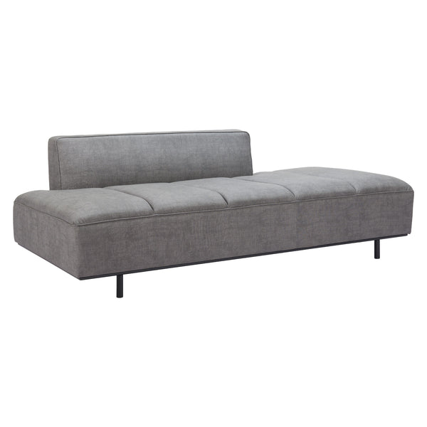 Zuo Confection 110079 Sofa - Grey IMAGE 1