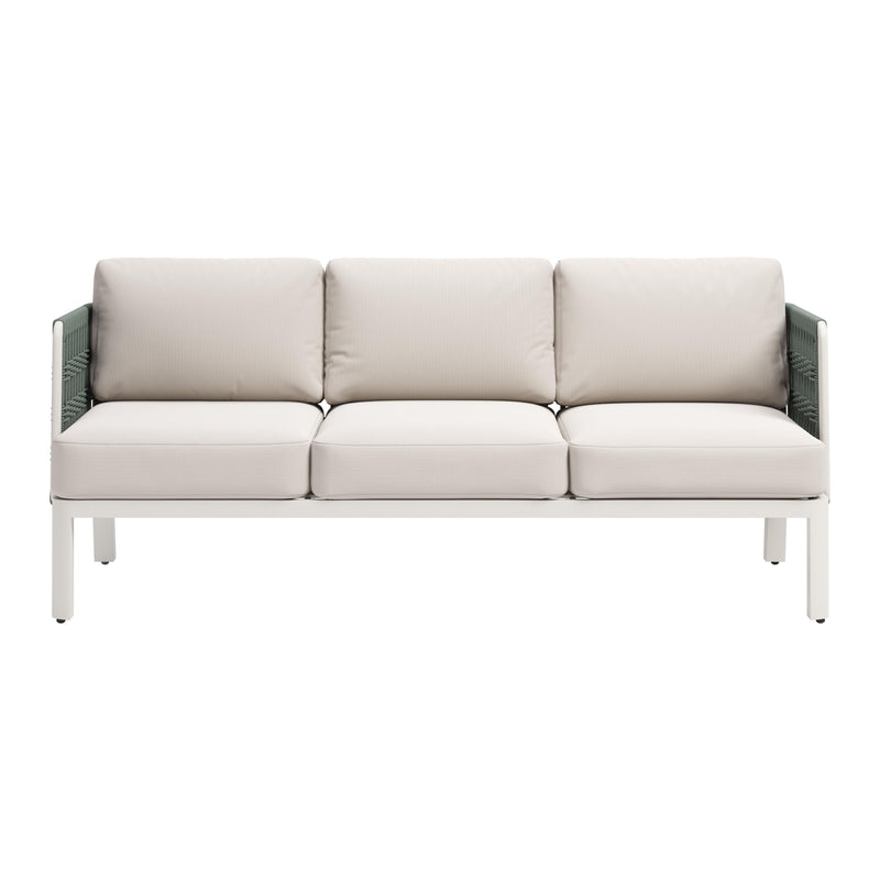 Zuo Bridgehampton 704045 Sofa - White IMAGE 3