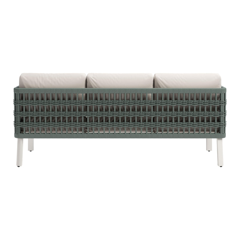 Zuo Bridgehampton 704045 Sofa - White IMAGE 4