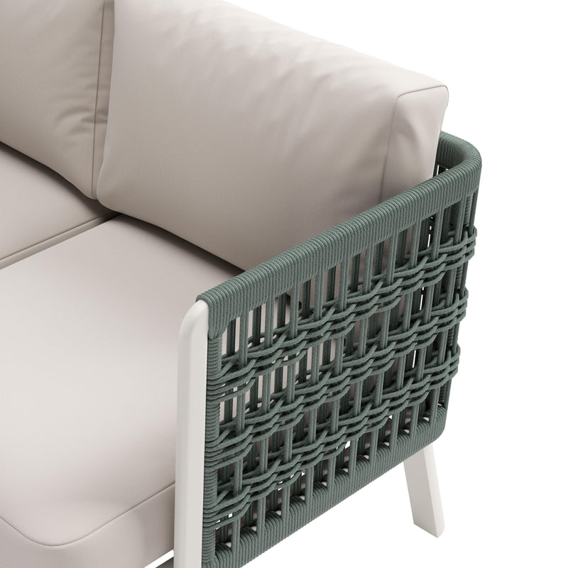 Zuo Bridgehampton 704045 Sofa - White IMAGE 7