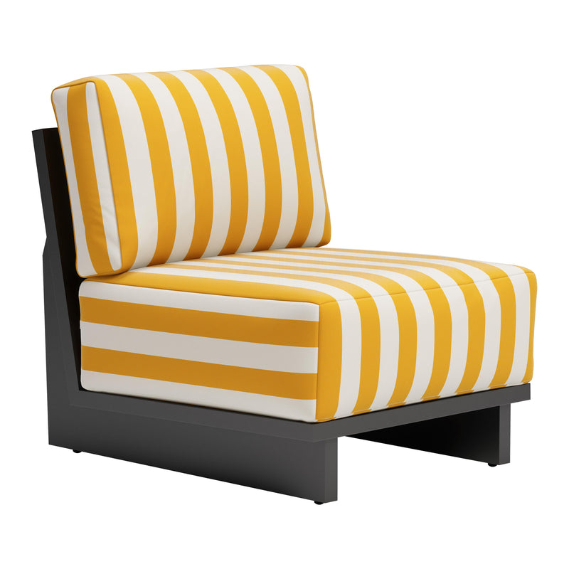 Zuo Shoreline 704042 Accent Chair - Yellow IMAGE 1
