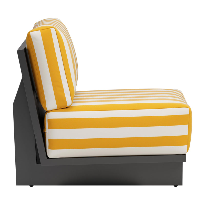 Zuo Shoreline 704042 Accent Chair - Yellow IMAGE 2
