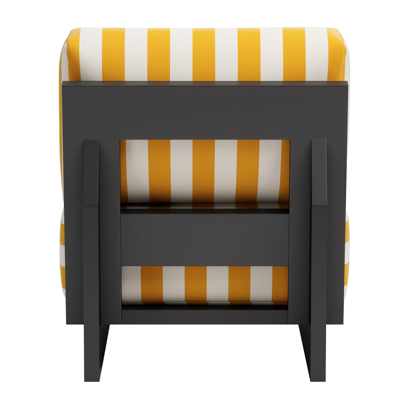 Zuo Shoreline 704042 Accent Chair - Yellow IMAGE 4