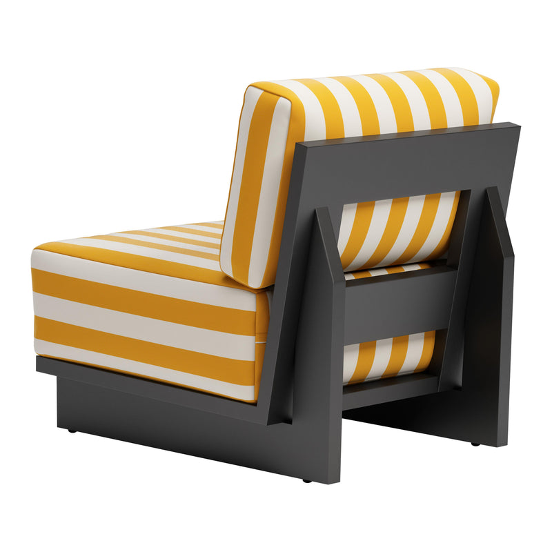 Zuo Shoreline 704042 Accent Chair - Yellow IMAGE 5