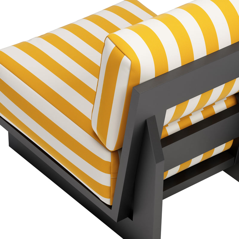Zuo Shoreline 704042 Accent Chair - Yellow IMAGE 7