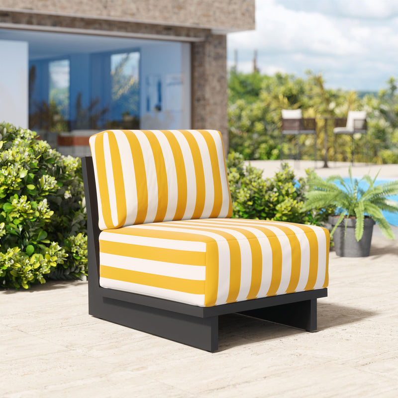 Zuo Shoreline 704042 Accent Chair - Yellow IMAGE 9