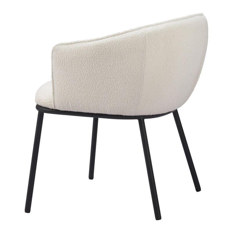 Zuo Essen 110101 Dining Chair - Ivory IMAGE 5