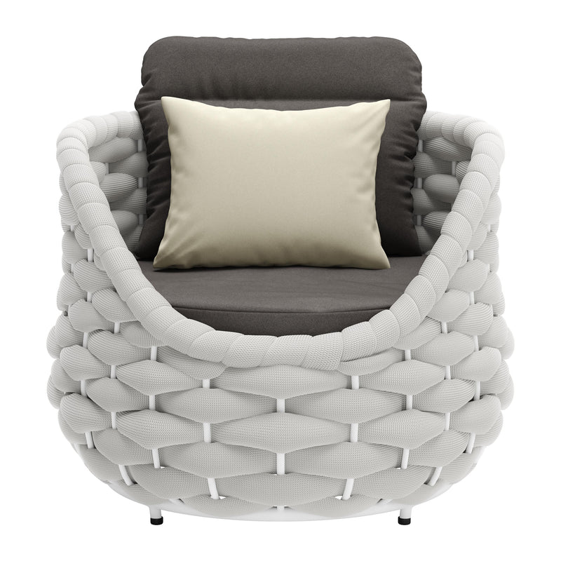 Zuo Coral Reef 704025 Accent Chair - Grey IMAGE 3