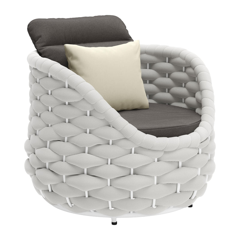 Zuo Coral Reef 704025 Accent Chair - Grey IMAGE 6