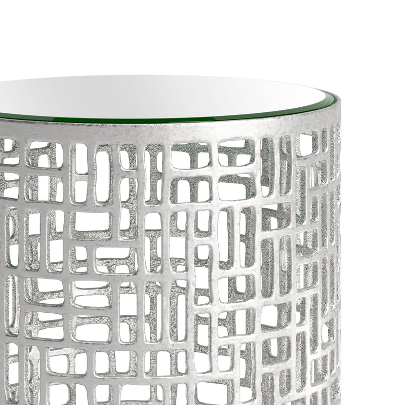 Zuo Reden 110153 Side Table Set - Silver IMAGE 4