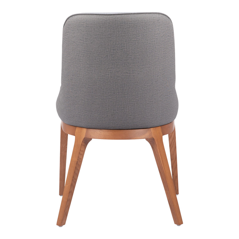 Zuo Ayr 110126 Dining Chair - Slate Grey IMAGE 4