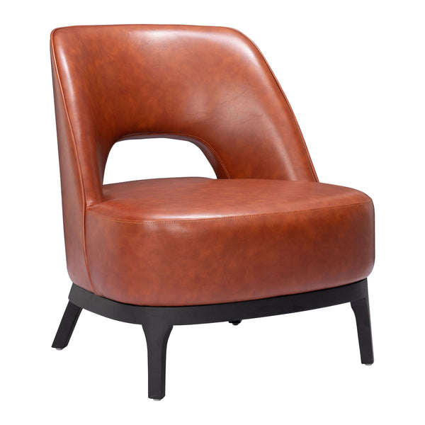 Zuo Mistley 110109 Accent Chair - Brown IMAGE 1