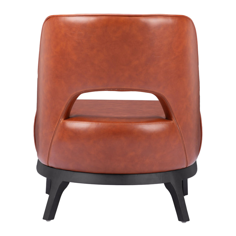 Zuo Mistley 110109 Accent Chair - Brown IMAGE 4