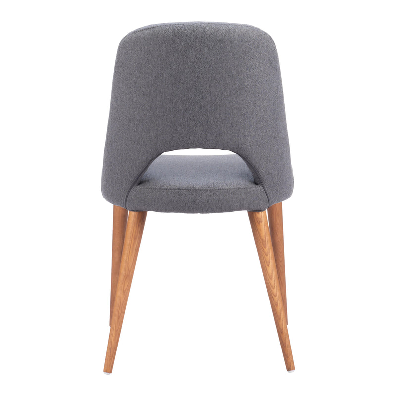 Zuo Leith 110122 Dining Chair - Grey IMAGE 4