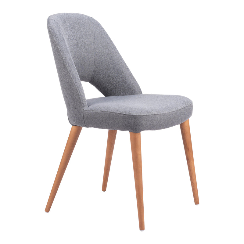 Zuo Leith 110122 Dining Chair - Grey IMAGE 6