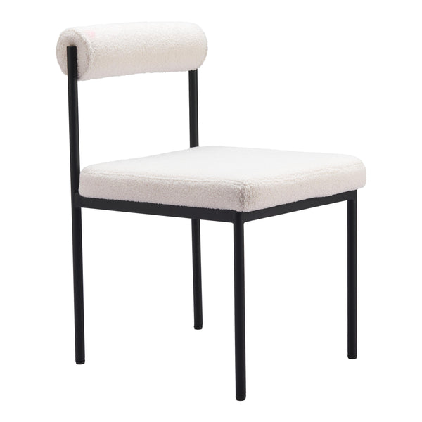 Zuo Livorno 110104 Dining Chair - Ivory IMAGE 1