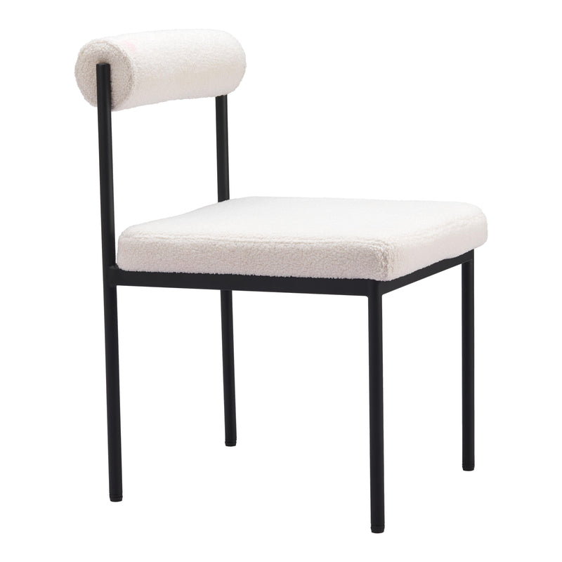 Zuo Livorno 110104 Dining Chair - Ivory IMAGE 6