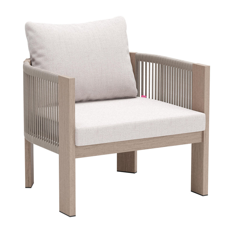 Zuo Rebel 704022 Accent Chair - Beige IMAGE 1