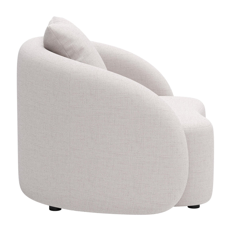 Zuo Sunny Isles 704017 Accent Chair - Beige IMAGE 2