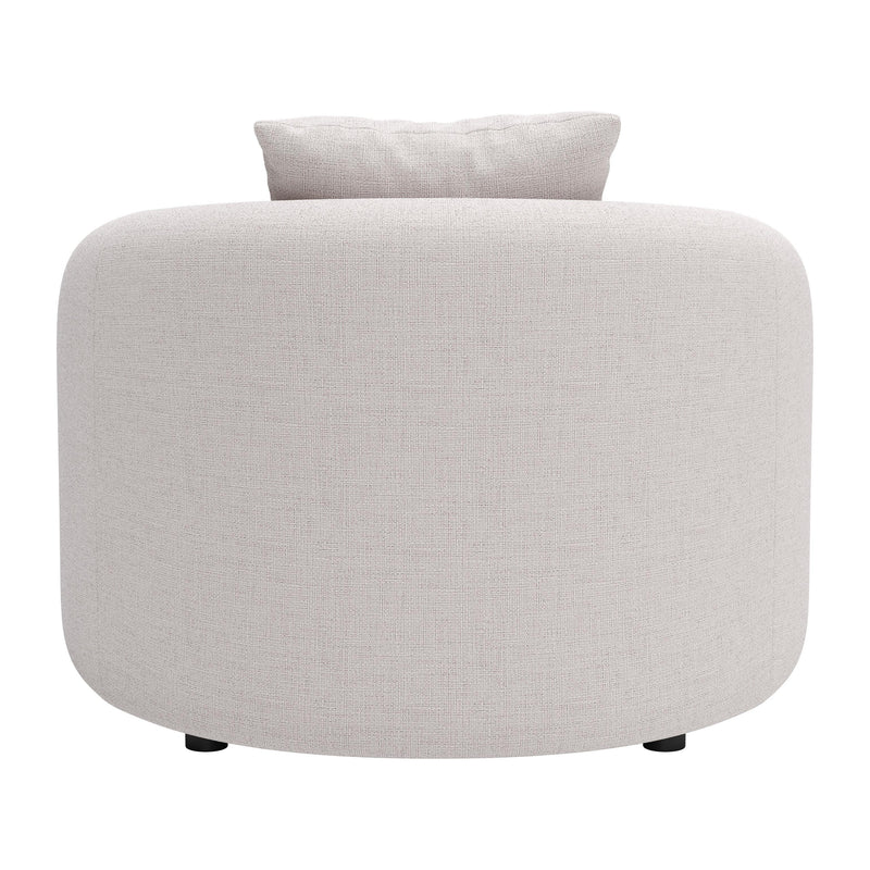 Zuo Sunny Isles 704017 Accent Chair - Beige IMAGE 4