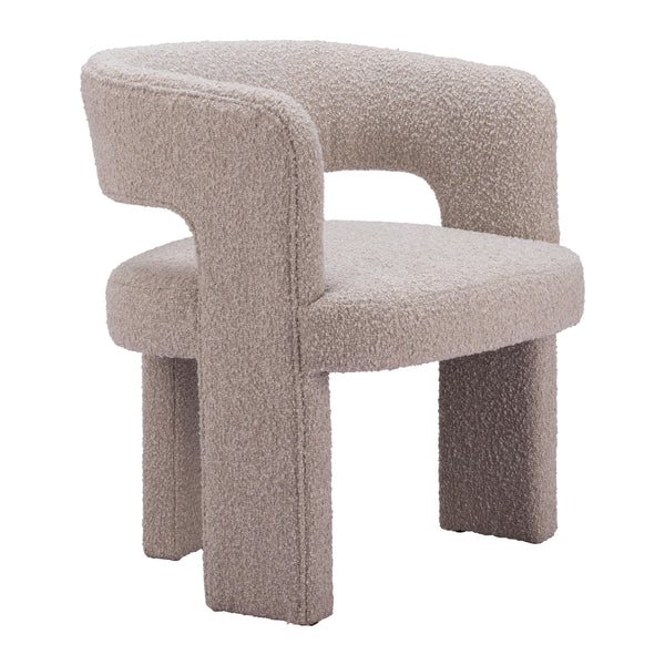 Zuo Java 109989 Accent Chair - Sandy Beige IMAGE 1
