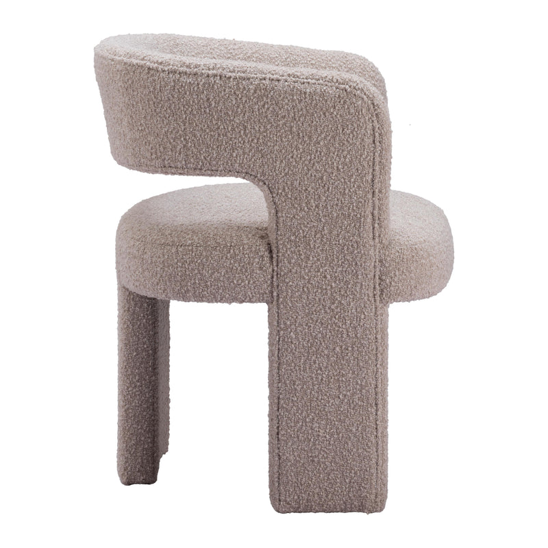 Zuo Java 109989 Accent Chair - Sandy Beige IMAGE 2