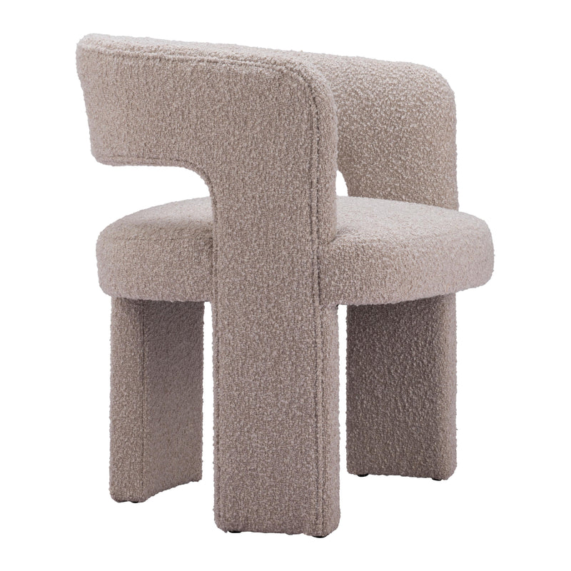 Zuo Java 109989 Accent Chair - Sandy Beige IMAGE 7