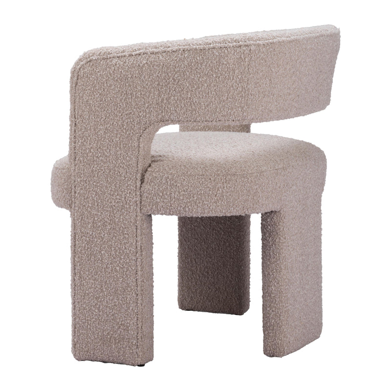 Zuo Java 109989 Accent Chair - Sandy Beige IMAGE 8