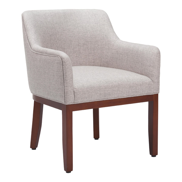 Zuo Berbera 109977 Dining Chair - Grey IMAGE 1