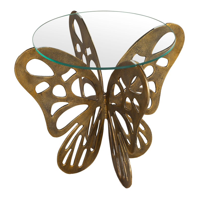 Zuo Motyl 110152 Accent Table - Gold IMAGE 2