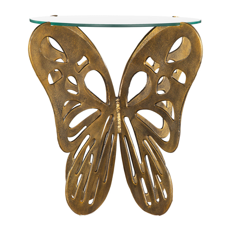 Zuo Motyl 110152 Accent Table - Gold IMAGE 3