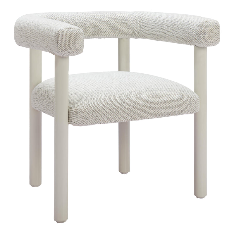 Zuo Sunbath 704048 Dining Chair - White IMAGE 1