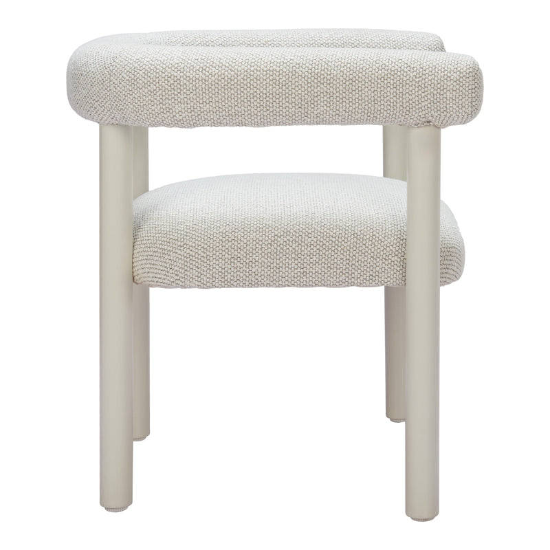 Zuo Sunbath 704048 Dining Chair - White IMAGE 2