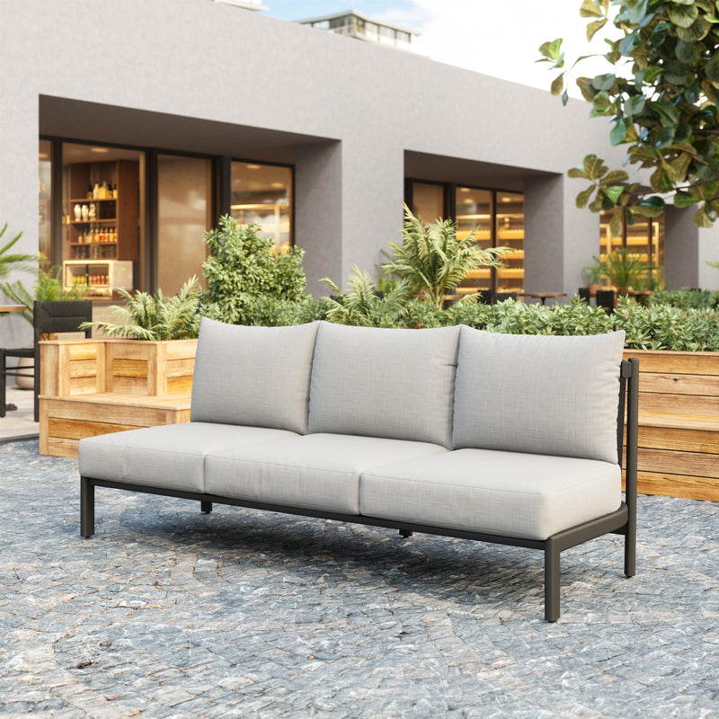 Zuo Horizon 704047 Sofa - Grey IMAGE 10