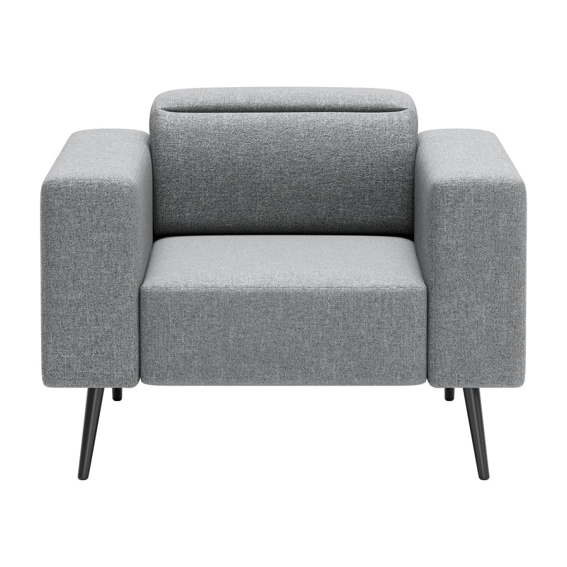 Zuo Milan 109577 Armchair - Dark Grey IMAGE 3