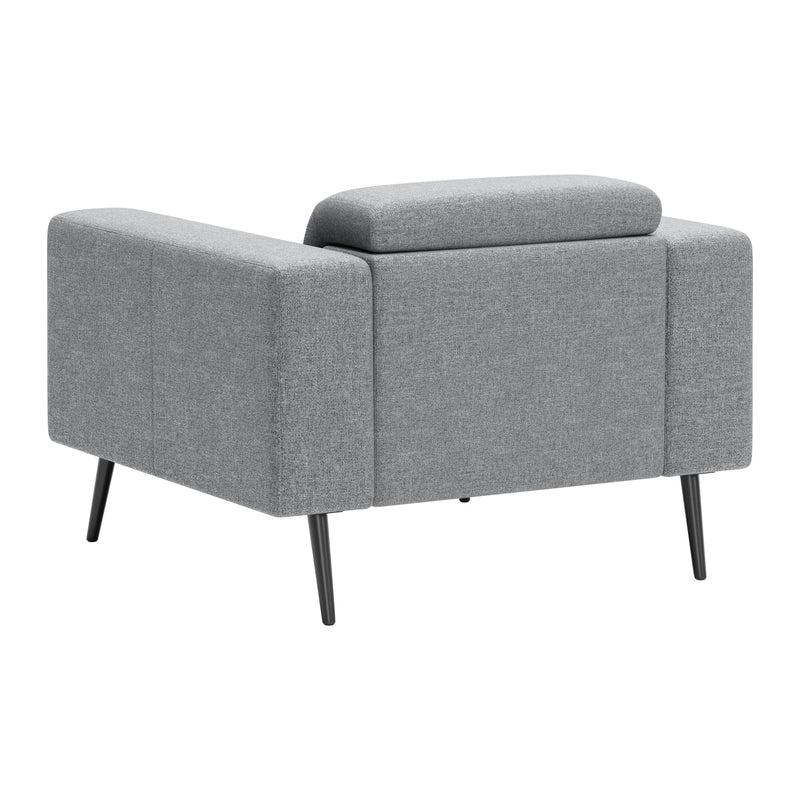 Zuo Milan 109577 Armchair - Dark Grey IMAGE 5