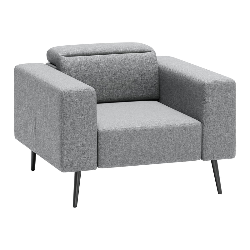 Zuo Milan 109577 Armchair - Dark Grey IMAGE 6
